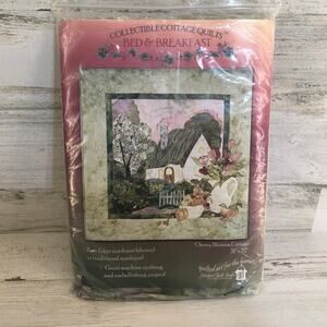 Collective Cottage Quilts COMPLETE KIT Bed & Breakfast Cherry Blossom 31 x 32